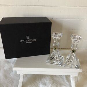 Waterford Lismore 6" Crystal Candlesticks